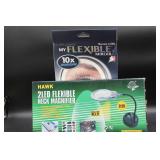 Hawk 2LED Flexible Magnifier and Flexible Mirror S