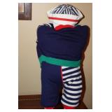 Vintage Handmade Timeout Doll