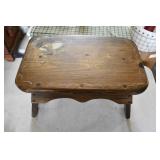 Solid Wood Step Stool Solid Wood Step Stool