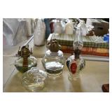 Vtg Oil Lamp Lot Vtg Oil Lamp Lot