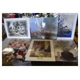Art Print Lot x 6 Art Print Lot x 6