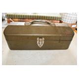 Vtg Metal Toolbox Vtg Metal Toolbox