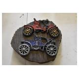 Vtg Cast Metal Antique Auto Decot Vtg Cast Metal Antique Auto Decot