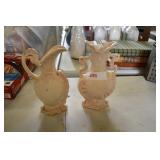 Pair of Vtg Handmade Vases Pair of Vtg Handmade Vases