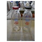 Pair of Homestead Creamery Milk Bottles Pair of Homestead Creamery Milk Bottles