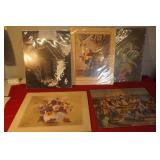 Poster Print Artwork x 5 Poster Print Artwork x 5