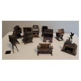 1976 Diecast Doll House Furniture
