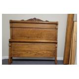 Queen Oak Bed Frame