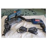Black&Decker Sander & Ryobi BG 100 Drill