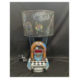 King America Retro Jukebox Lamp W/IPod Dock