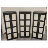 3 Small Space Storage Cabinets