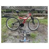 Quest Fire X 15 Speed Mountain Bike & Under The