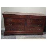 Mahogany 6 Drawer Dresser