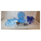 Outdoor Entertaining in Blue