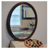 Oval Mirror & Yankee Candle Gift Set
