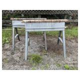 2 Aluminum Saw Horses