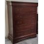 Mahogany 5 Drawer Chest