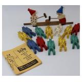 Vtg Bill Ding Balancing Game Set
