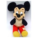 Vtg Walt Disney Mickey Mouse Plush