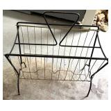 Mid-Century Wire Magazine Rack