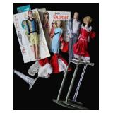 Vntg Ken, Midge & Skipper Dolls ++