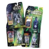 4 Pcs 1990s Star Wars Toys NIB