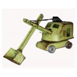 Antique Strutco Metal Steam Shovel Crane Toy