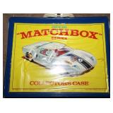 Vtg Matchbox Collectors Case w/ Cars