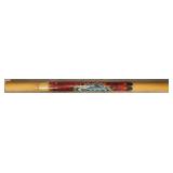 Vtg Hand-Painted Bamboo Rain Stick