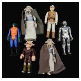 6 Pcs Vntg Star Wars Toys