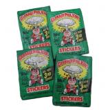 4 Unopened Packs Topps Garbage Pail Kids