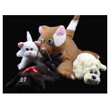Vntg Plush Pound Puppies & Cats