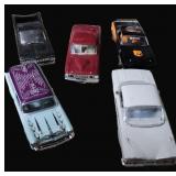 5 Die Cast Collector Cars