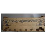 Vntg California Fruit Crate