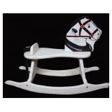 Vntg Wood Rocking Horse