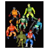 7 Pcs Vntg MOTU Action Figures
