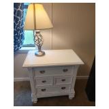 Night Stand & Lamp - Read Details