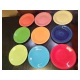 10 Fiestaware 7" Plates