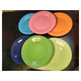 6 Fiestaware 10.5" Plates