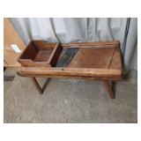 Antique Primitive Cabbage Shredder