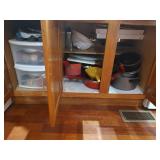 Left Kitchen Lower Cabinets and Drawers
