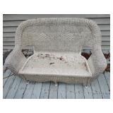 Wicker Love Seat