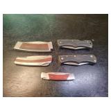 5 Single Blade Pocket Knives