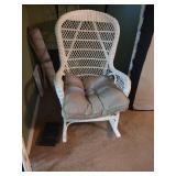 Wicker Rocking Chair - Read Details