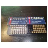 2 Partial Boxes Fiocchi .380 Auto Ammunition