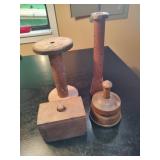 2 Butter Presses & 2 Spools
