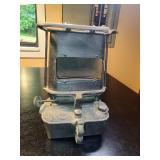 Antique Cast Iron Stove Lamp