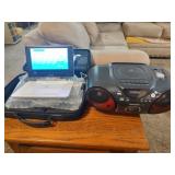 Panasonic Radio & Toshiba Portable DVD Player