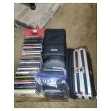 Collection of CDs and Storage
