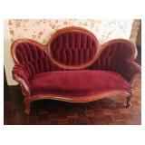 Antique Victorian Settee - Read Details Antique Victorian Settee - Read Details